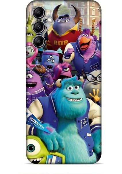 Samsung Galaxy A14 5g Kılıf Animasyon 20 Sevimli Canavarlar Renkli Kılıf