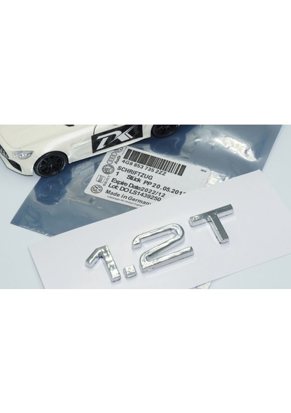 1.2t Bagaj Krom Abs 3m 3D Yazı Logo Audi Ile Uyumlu
