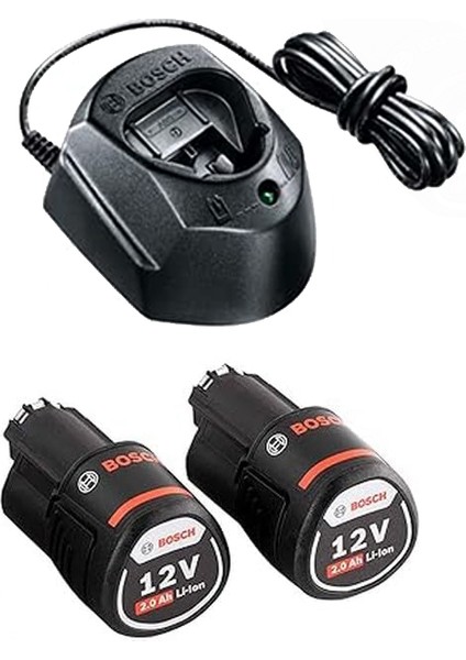 Gal 12V-10 +2 x Gba 2AH Şarj Cihazı