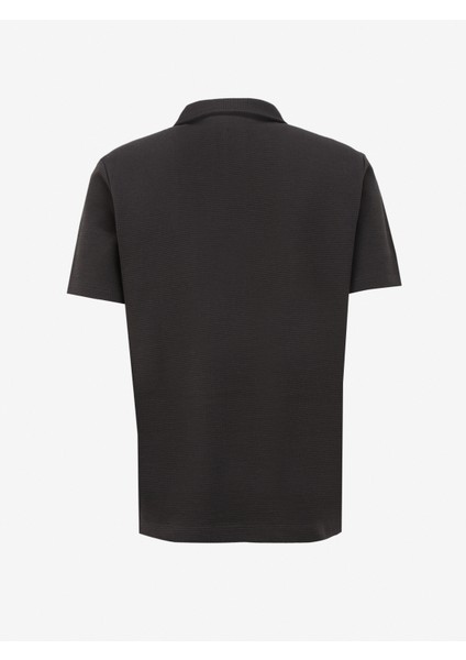 Siyah Erkek Polo T-Shirt W7Nq20528633W Fermuarlı Polo T-Shir fiyatları