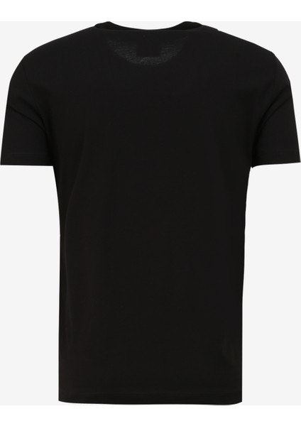 Bisiklet Yaka Siyah Erkek T-Shirt 3DPT08PJM9Z fiyatları