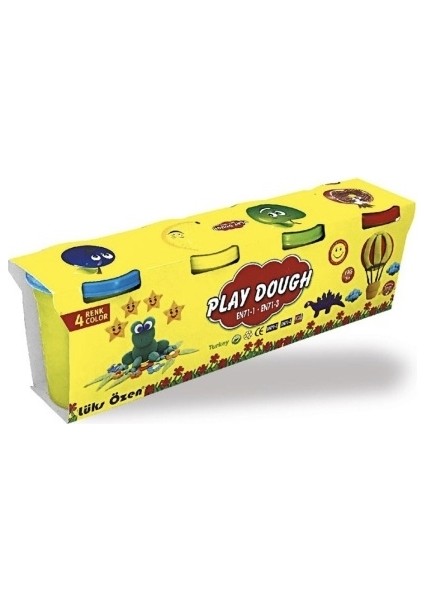 MBB Ticaret Mbb E-Ticaret Lüks Özen Play Dough 4 Renk Oyun Hamuru 520 Gram