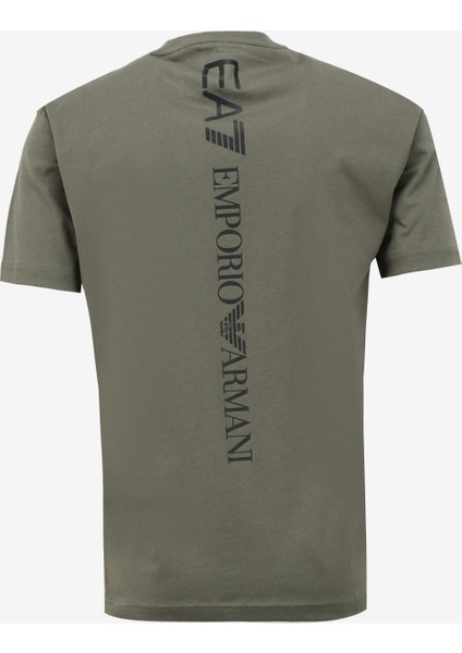 Bisiklet Yaka Haki Erkek T-Shirt 8NPT18PJ02Z fiyatları