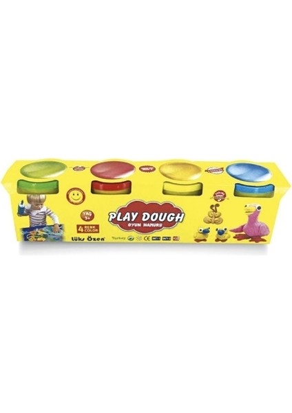 MBB Ticaret Mbb E-Ticaret Lüks Özen Mini Play Dough 4 Renk Oyun Hamuru