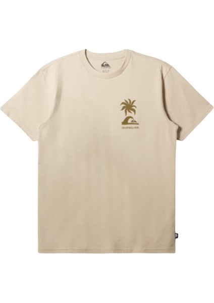 Tropical Breeze Mor Erkek Krem T-Shirt fırsatları
