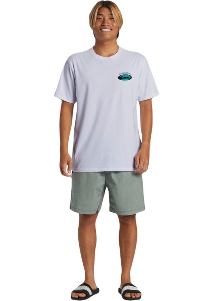 Stay Peaceful Moe AQYZT09541-10 ERKEK Beyaz Tişört