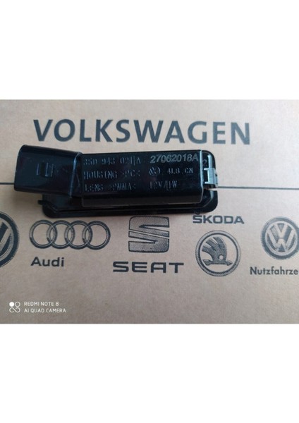 Passat Amarok Beetle Ibiza Leon Scirocco Golf Ledli Plaka Lambası