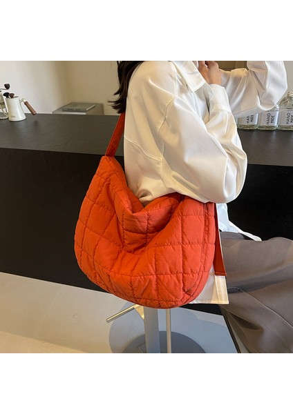 Kadınlar Için Yeni Elmas Çapraz Askılı Çanta, Büyük Kapasiteli Öğrenci Sınıfı Bez Çantası, Işe Gidip Gelme Naylon Bez Çantası, Basit Ruiying Omuz Çantası (Yurt Dışından) fırsatları