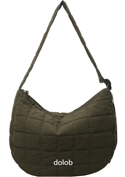 Kadınlar Için Yeni Elmas Çapraz Askılı Çanta, Büyük Kapasiteli Öğrenci Sınıfı Bez Çantası, Işe Gidip Gelme Naylon Bez Çantası, Basit Ruiying Omuz Çantası (Yurt Dışından)