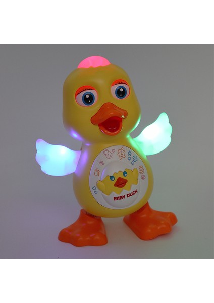 Janjon Star Bebek Elektrikli Dans Oyuncak Müzik Hareketli Çocuk Bebek Kırmızı Ördek Hafif Müzik (Yurt Dışından) modelleri