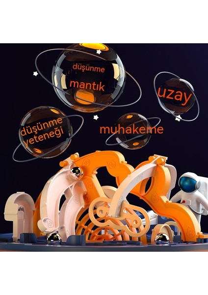 Janjon Star El-Göz Koordinasyonunu Geliştirmek Için 3D Üç Boyutlu Labirent Topu Oyuncak, Çocukların Erken Eğitim Eğitici Oyuncak Labirent Topu Büyük Labirent 118 Seviye (Yurt Dışından)