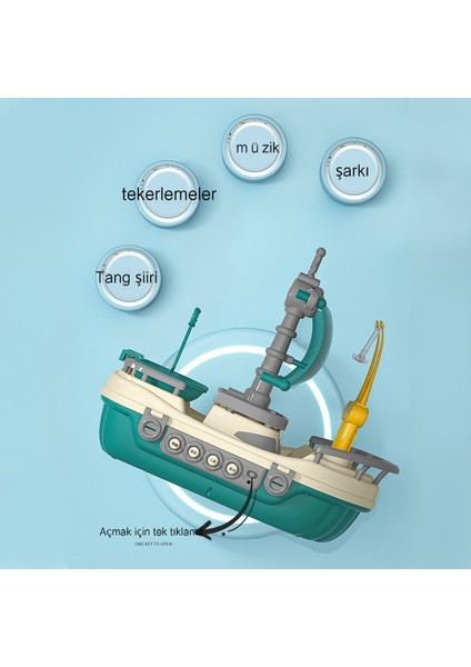 Janjon Star Bebek Elektrikli Manyetik Balıkçılık Oyuncak Seti Okyanus Yelken Yürümeye Başlayan Müzik Hikayesi Makinesi Erken Eğitim Makinesi Eğitici Oyuncak (Yurt Dışından) modelleri