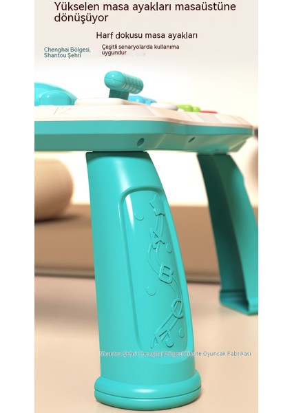 Janjon Star Bebek Meşgul Kurulu Bebek Eğitici Oyun Masası, Mantıksal Düşünme Eğitimi ile Asılabilir Masa Ayaklı Montessori Erken Eğitim Oyuncakları (Yurt Dışından)