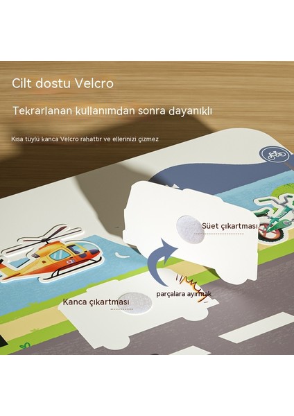 Janjon Star Bebek Aydınlanma Erken Eğitim Üç Boyutlu Sessiz Yapıştırma Kitabı Çocuk Eğitici Bilişsel Çevirmeli Kitap El Yapımı Meşgul Kitap Oyuncak (Yurt Dışından)