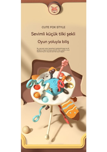Janjon Star Bebek ve Yürümeye Başlayan Çocuk Uçan Daire Pompalama ve Çekme Eğlenceli Erken Eğitim El Topu Oyuncağı Altı Aylık Bebek Oyuncağı Çiğneyebilir (Yurt Dışından) fiyatları