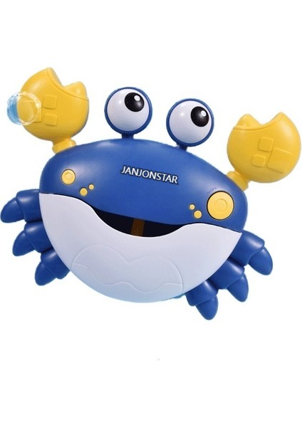 Janjon Star Çocuk Su Yengeç Kabarcık Makinesi Bebek Banyo Banyo Elektrikli Müzik Kabarcık Yengeç (Yurt Dışından)
