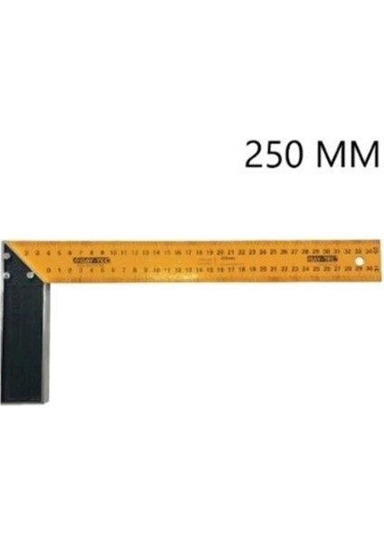Sarı Gönye 25 Cm