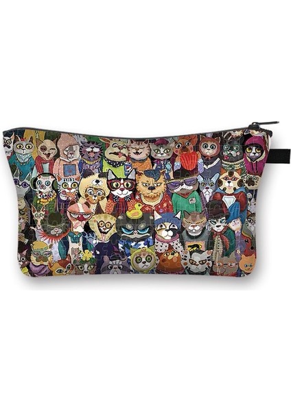 SHZBQUNG01 Tarzı Dachshund Boston Terrier Alman Çoban Köpeği Kozmetik Çantası Kadın Makyaj Çantaları Bayanlar Ruj Çantası Kızlar Kozmetik Durumda Organizatörler (Yurt Dışından)