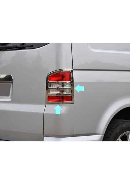 Stop Çerçevesi Krom 2 Parça T5 Transporter Van 2003-2014 Arası Modeller Için fiyatları