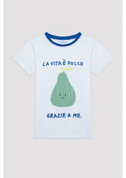Erkek Çocuk Pear Çok Renkli Pijama Takımı
