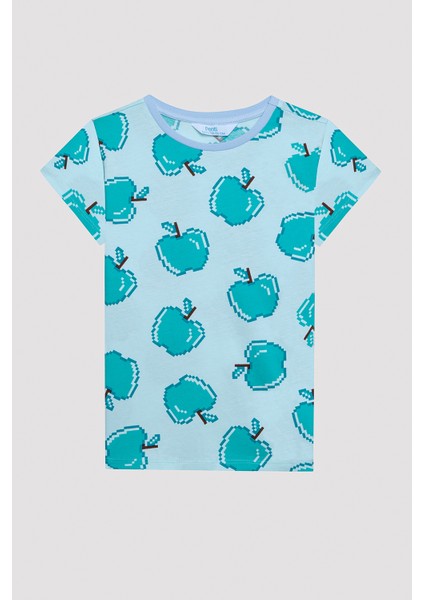 Erkek Çocuk Green Apple Çok Renkli 2li Pijama Takımı