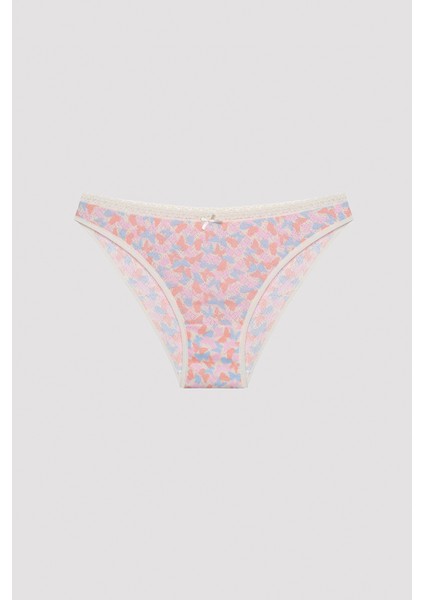 Butterfly Çok Renkli 3lü Slip Külot modelleri