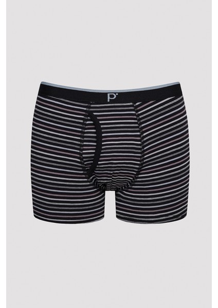 Thi Stripe Çok Renkli 3lü Boxer