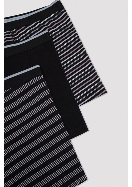 Thi Stripe Çok Renkli 3lü Boxer