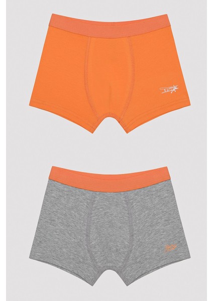 Erkek Çocuk Technology Museum Lacivert 2li Boxer