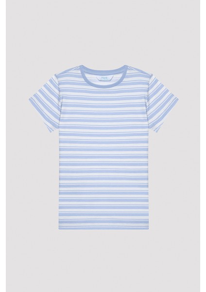 Erkek Çocuk Stripe Çok Renkli 2li Pijama Takımı modelleri