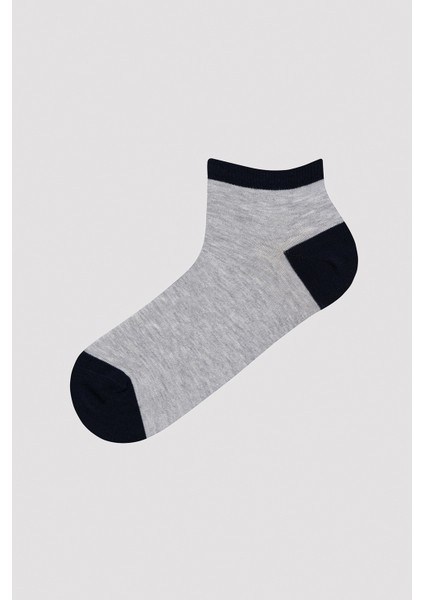 Erkek Basic Colour Block Çok Renkli 5li Patik Çorap indirimleri