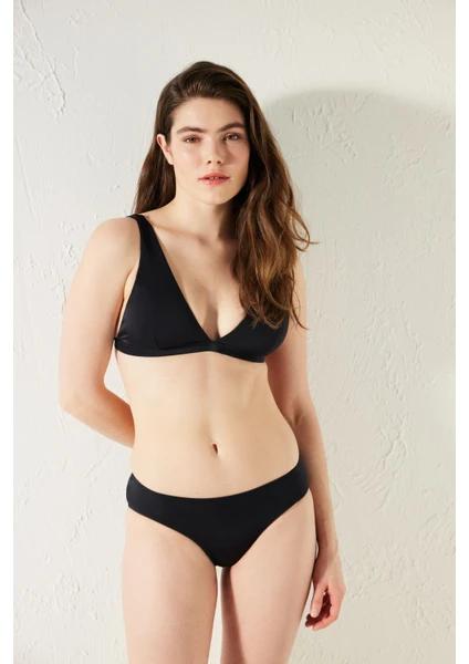 Basic Hipster Siyah Bikini Altı