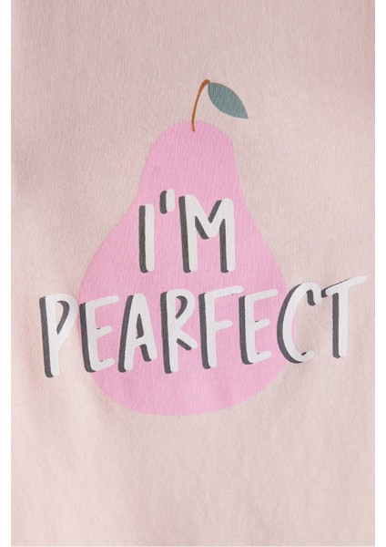 Pearfect Şortlu Pembe Pijama Takımı