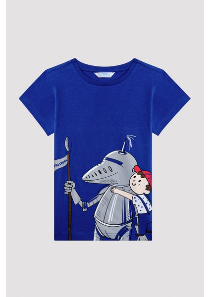 Erkek Çocuk Knight Çok Renkli 2li Pijama Takımı