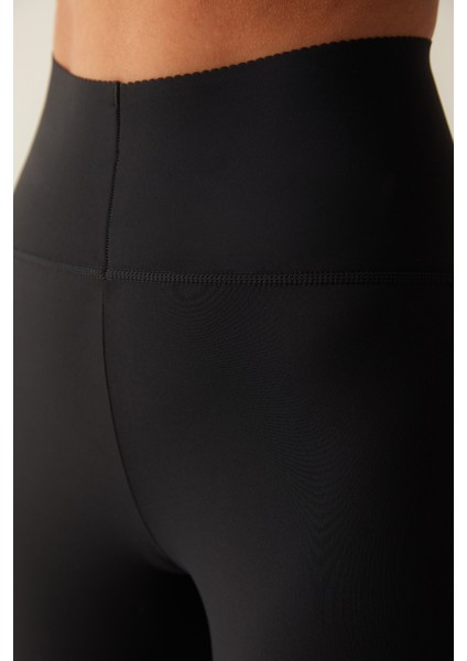 Siyah Form Toparlayıcı Legging Tayt fırsatları