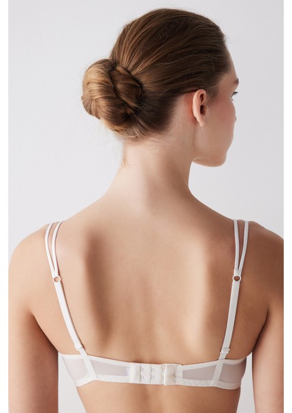 Glam Lace Dantel Ekru Sütyen fırsatları