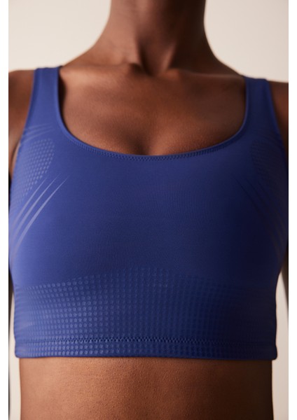 Fitsense Lycra Spor Lacivert Spor Sütyeni indirimleri