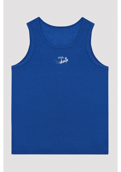 Erkek Çocuk Baskılı Mavi-Beyaz 2li Termal Atlet fiyatları