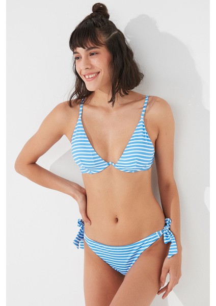 Çok Renkli Waterside Wire Bikini Üstü
