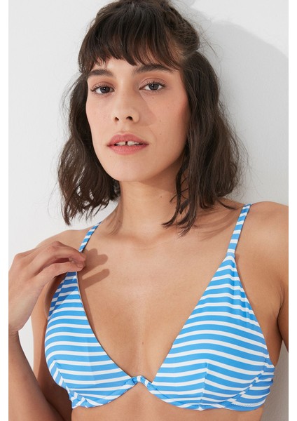 Çok Renkli Waterside Wire Bikini Üstü