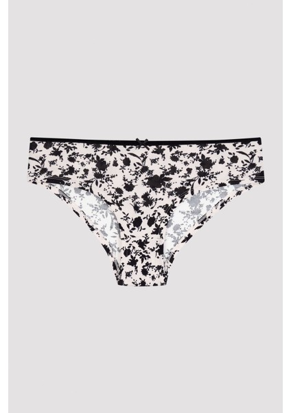 Dark Shadow Floral 5'li Çok Renkli Hipster Külot