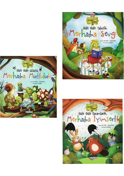 Merhaba Iyimserlik Mutluluk Sevgi 3 Kitap Set