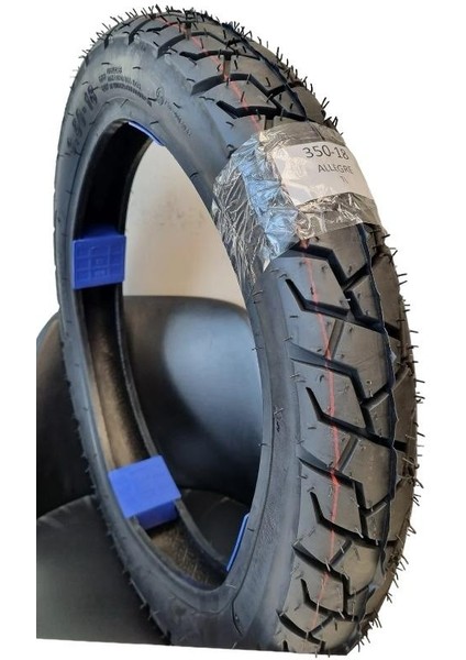 350-18 Tl Alegre (Tubeless-Dubleks) Motorsiklet Lastiği