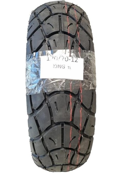 Tyres 120/70-12 Kıng (Tubeless - Dubleks) Motosiklet Lastiği