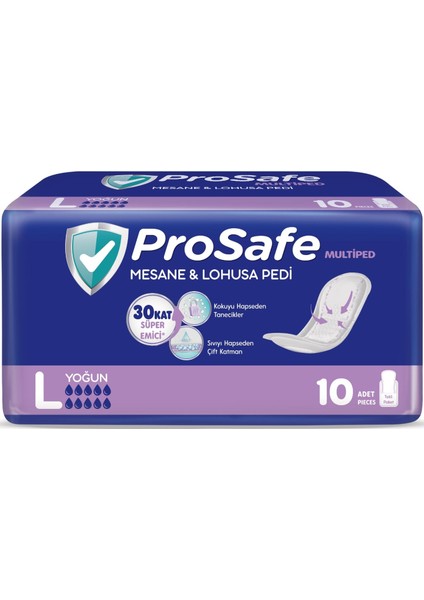 Mesane & Lohusa Pedi L-Büyük Yoğun 180 Adet (18PK*10)