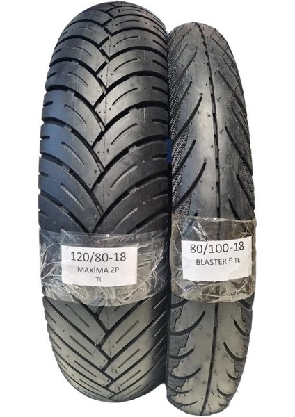 Hero Karizma Takım Lastik 120/80-18 Ve 80/100-18 Tl Tubeless - Dubleks Motosiklet Lastiği modelleri