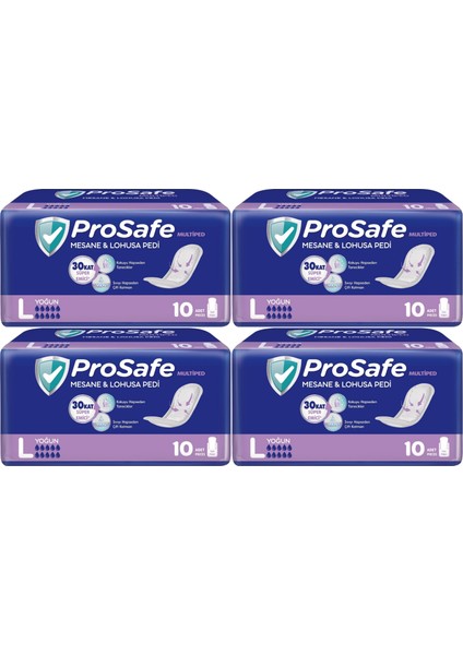 Mesane & Lohusa Pedi L-Büyük Yoğun 40 Adet (4pk*10)