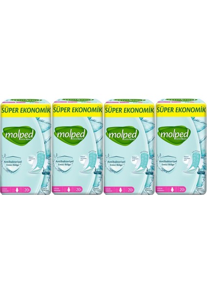 Hijyenik Ped Uzun 80 Adet Süper Ekonomik Pk (4pk*20)