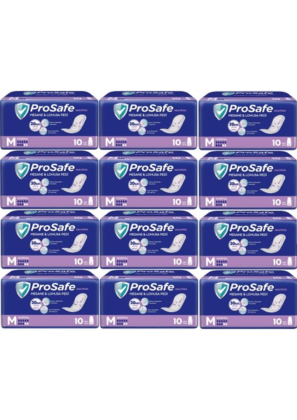 Mesane & Lohusa Pedi M-Orta Normal 120 Adet (12PK*10)
