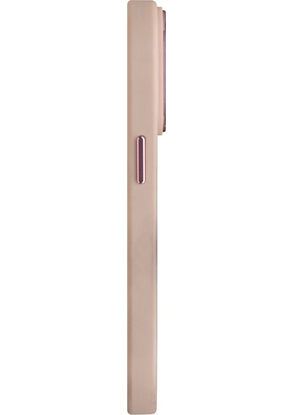Apple iPhone 15 Pro Max Telefon Kılıfı Magsafe Bold Pudra